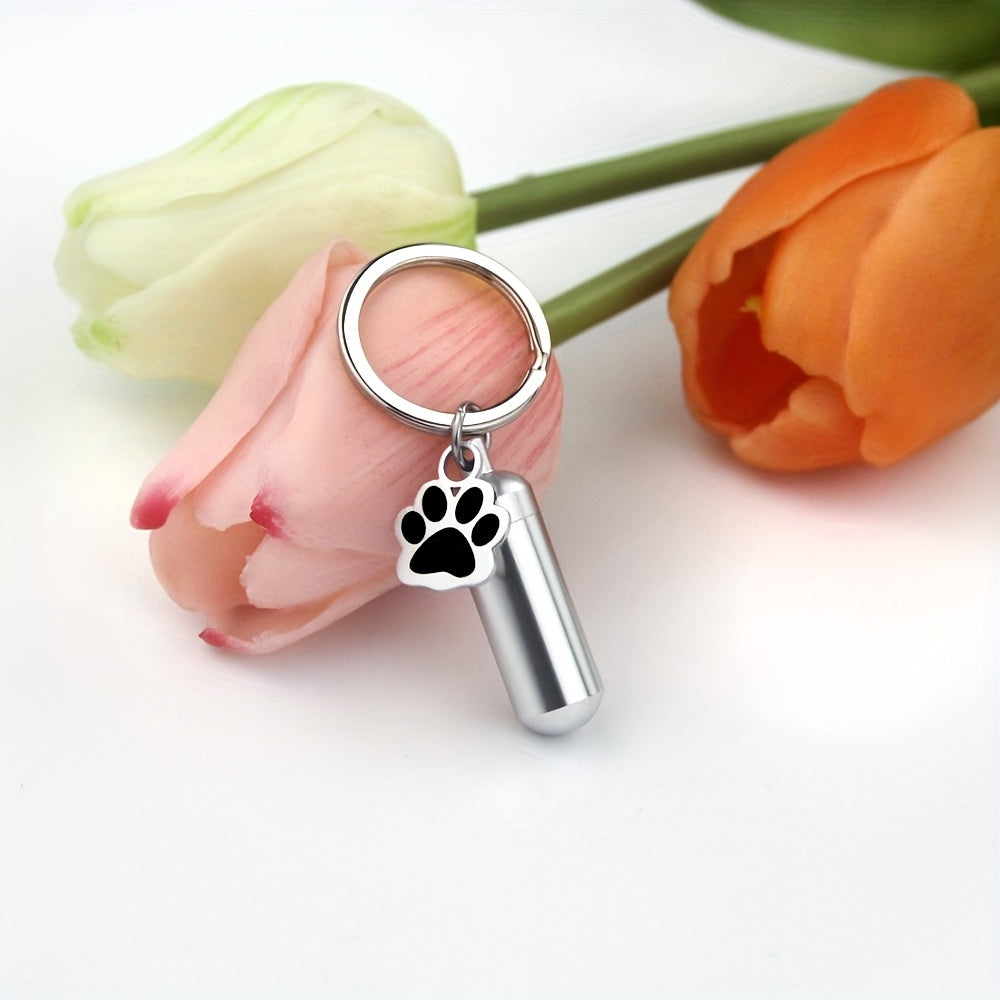 Cylinder Keepsake Keyring