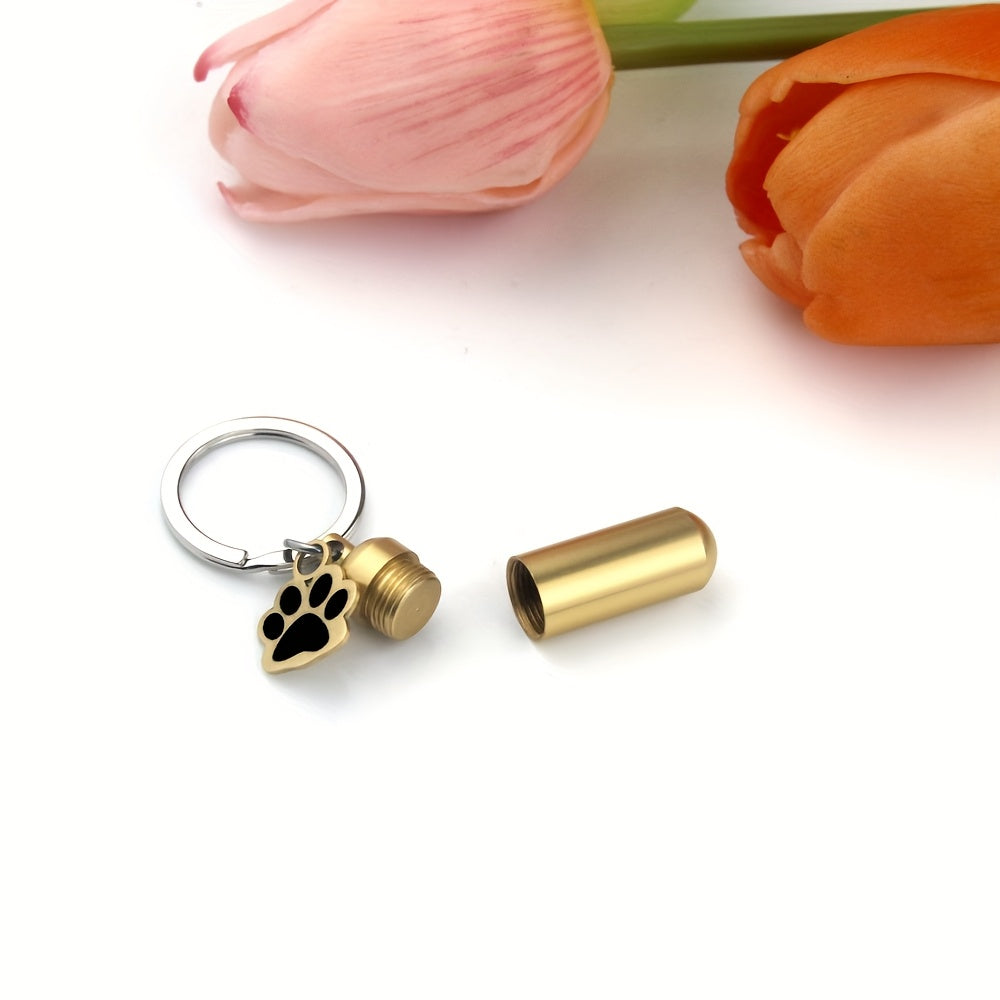Cylinder Keepsake Keyring