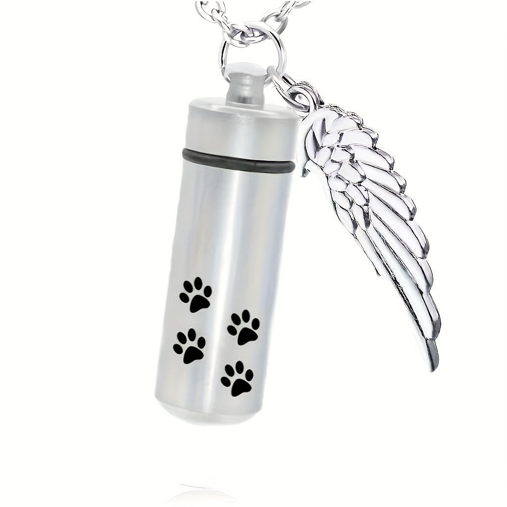 Angel Wing Keepsake Necklace