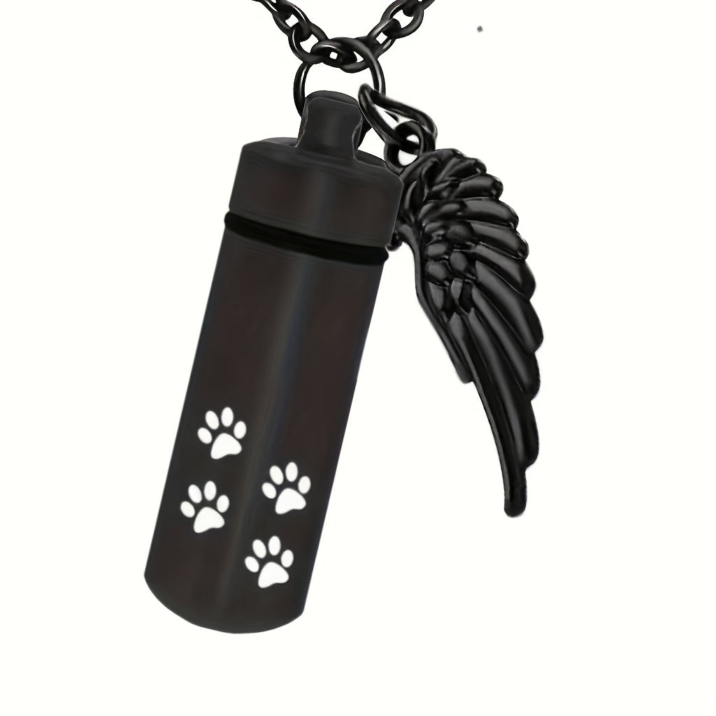 Angel Wing Keepsake Necklace