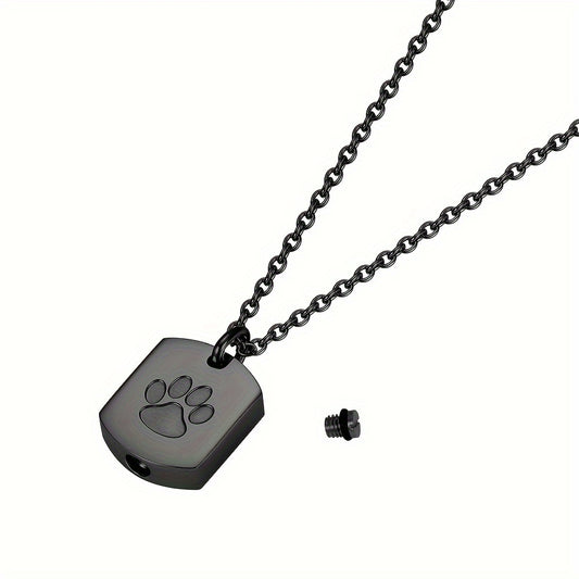 Paw Print Urn Necklace