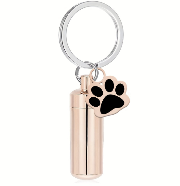 Cylinder Keepsake Keyring