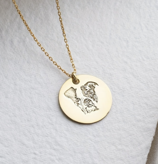 Personalised Photo Necklace