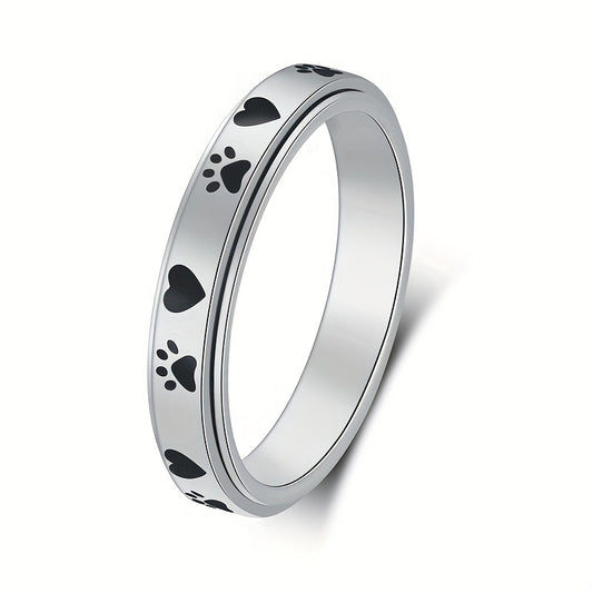 Spinner Ring Hearts & Paws
