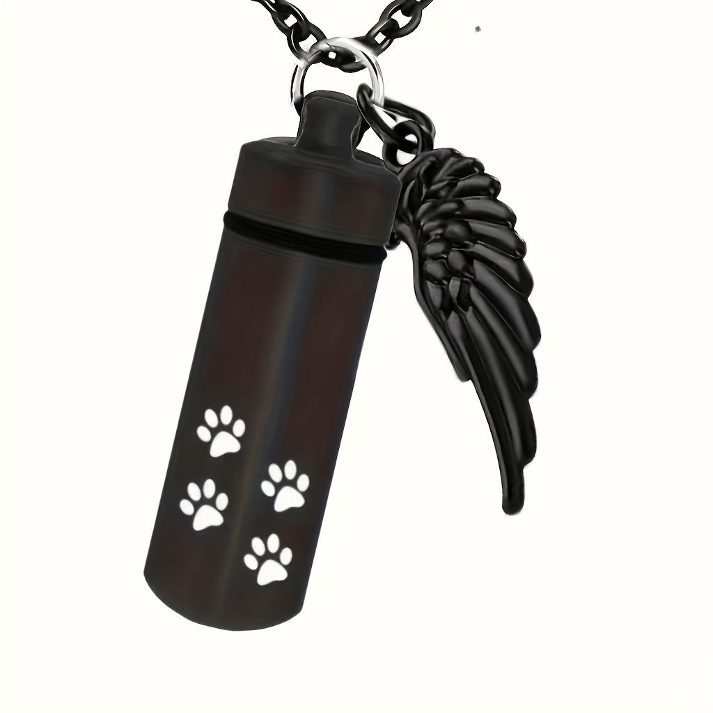 Angel Wing Keepsake Necklace