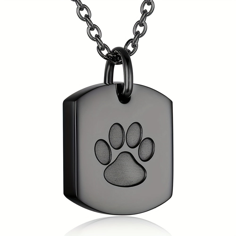 Paw Print Urn Necklace