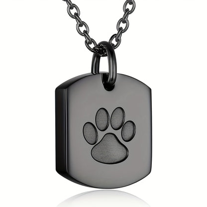 Paw Print Urn Necklace