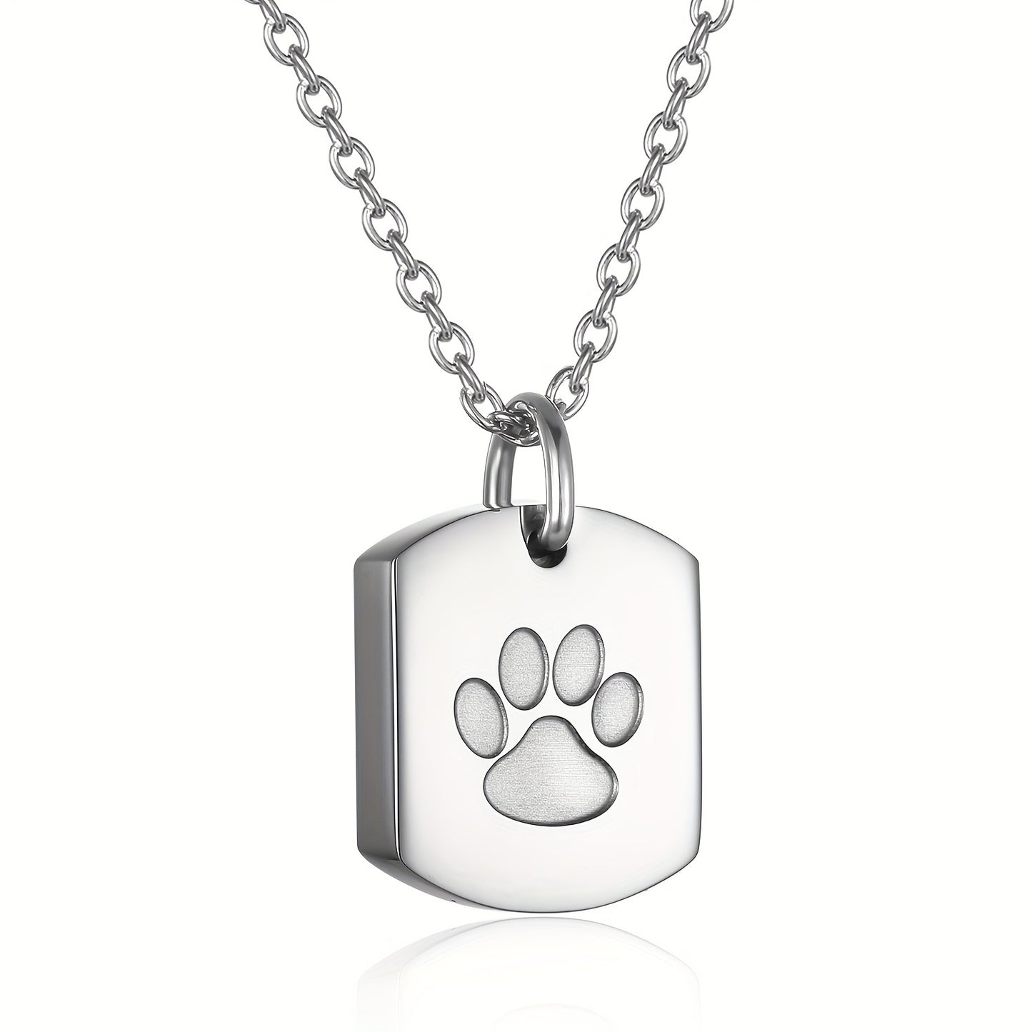 Paw Print Urn Necklace