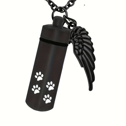 Angel Wing Keepsake Necklace