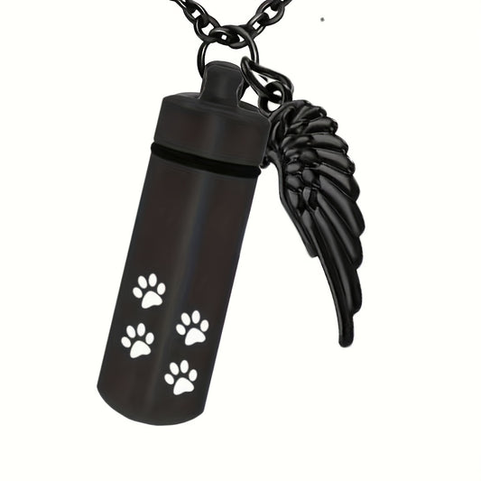 Angel Wing Keepsake Necklace
