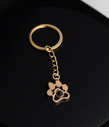 Custom Photo Projection Keyring