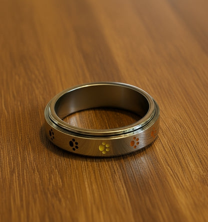 Colourful Spinner Ring