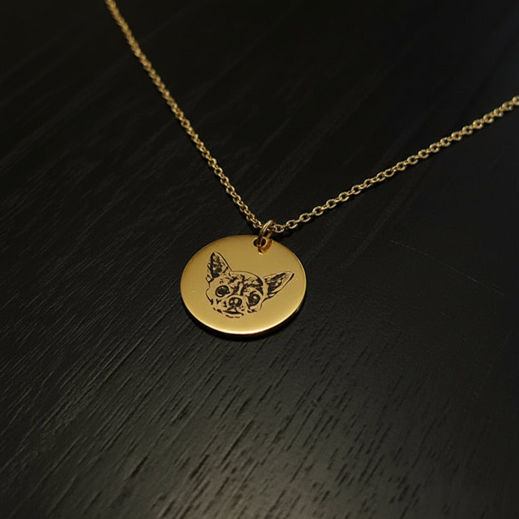 Personalised Photo Necklace
