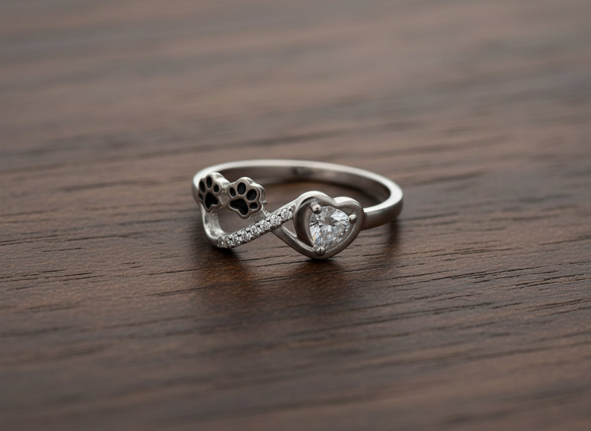Sterling Silver Infinity Ring