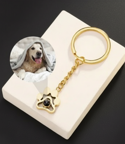 Custom Photo Projection Keyring