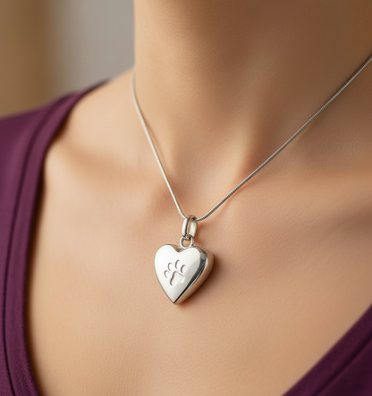 Memorial Heart Necklace