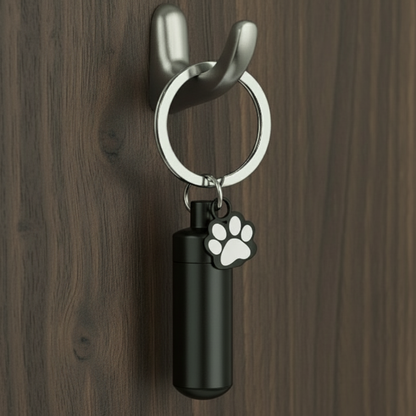 Cylinder Keepsake Keyring