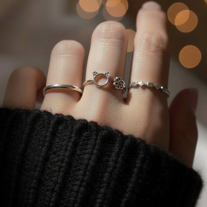 Adjustable Fashion Ring