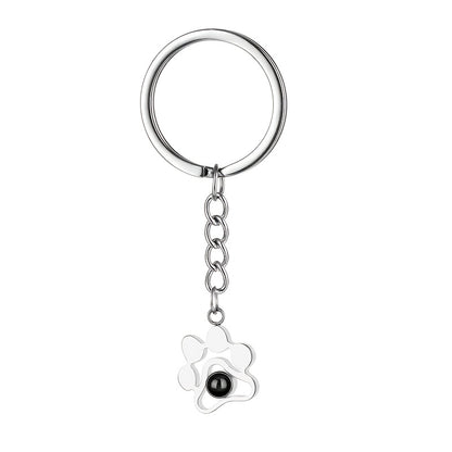 Custom Photo Projection Keyring