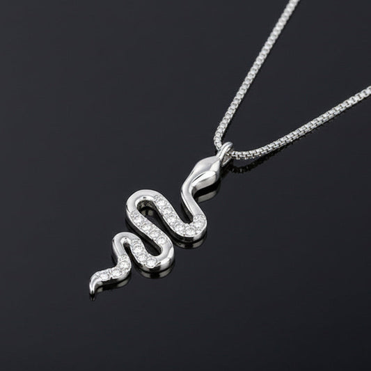 Snake Pendant Necklace