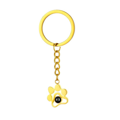 Custom Photo Projection Keyring