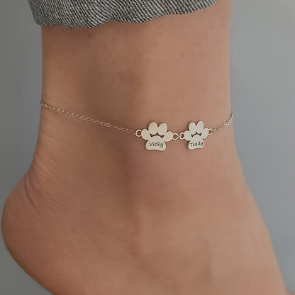 Personalised Name Anklet