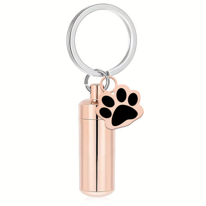 Cylinder Keepsake Keyring